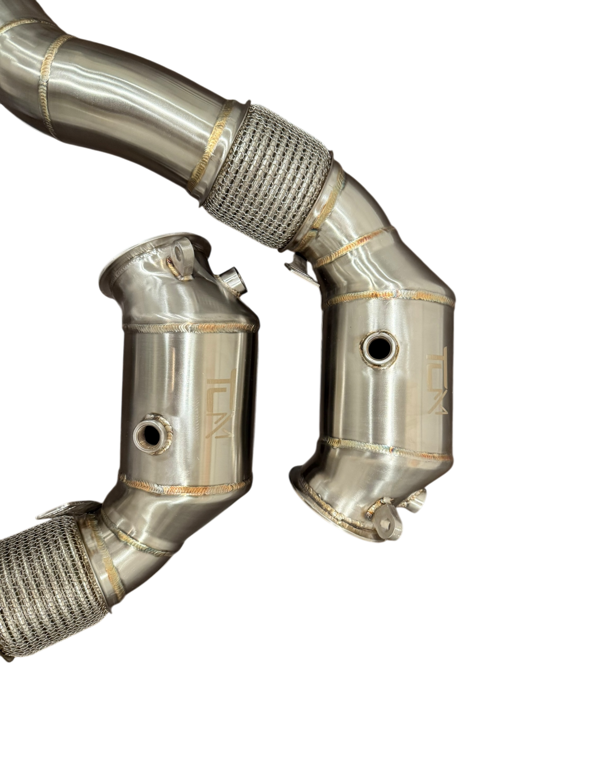 TCM Catted Downpipes N63R/N63B BMW M550i 750i 850i X5 X6 X7 50i