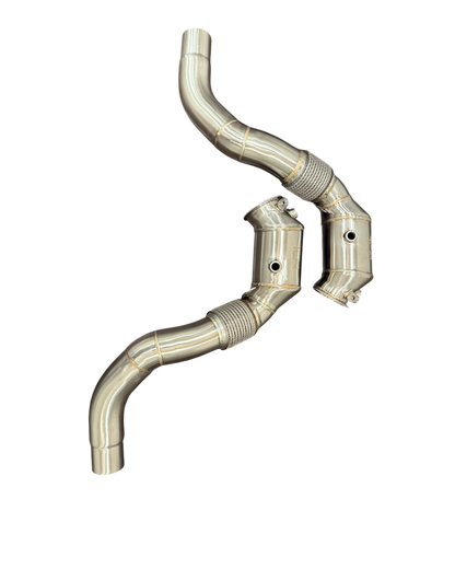 TCM Catted Downpipes N63R/N63B BMW M550i 750i 850i X5 X6 X7 50i