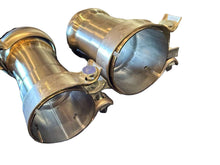 SPDZ1 2.5”–3” Ball Flex Slip-Fit Exhaust Connector Kit (Stainless Steel)