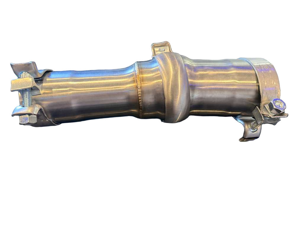 SPDZ1 2.5”–3” Ball Flex Slip-Fit Exhaust Connector Kit (Stainless Steel)