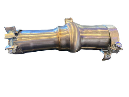 SPDZ1 2.5”–3” Ball Flex Slip-Fit Exhaust Connector Kit (Stainless Steel)