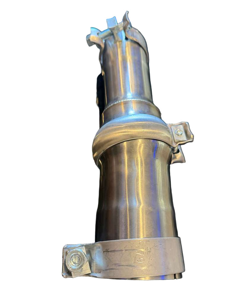 SPDZ1 2.5”–3” Ball Flex Slip-Fit Exhaust Connector Kit (Stainless Steel)