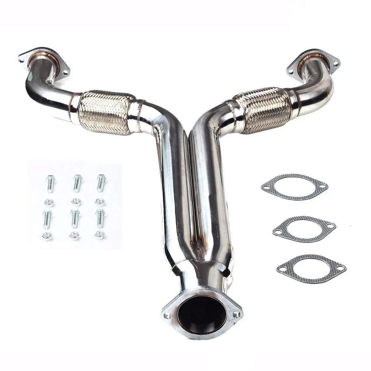 SPDZ1 Y-PIPE EXHAUST FOR 2003-2009 NISSAN 350Z 3.5L & 2005-2009 INFINITI G35