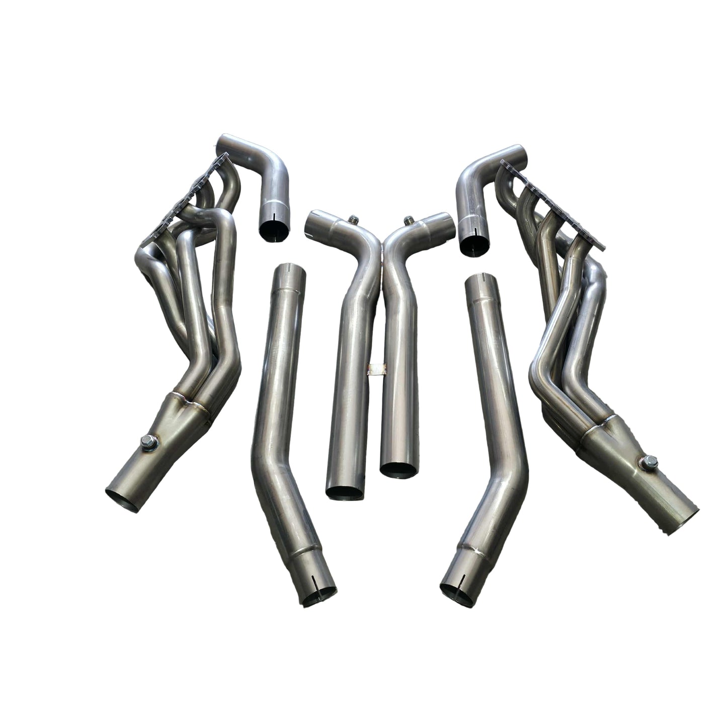 SPDZ1 Mustang 1 7/8" Longtube Headers & X-Pipe 2015-2023 5.0L Coyote
