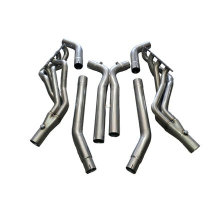 SPDZ1 Mustang 1 7/8" Longtube Headers & X-Pipe 2015-2023 5.0L Coyote