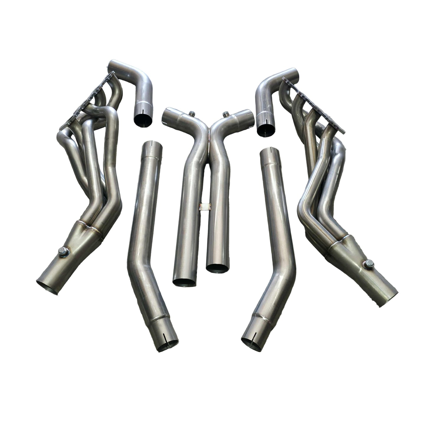 SPDZ1 Mustang 1 7/8" Longtube Headers & X-Pipe 2015-2023 5.0L Coyote
