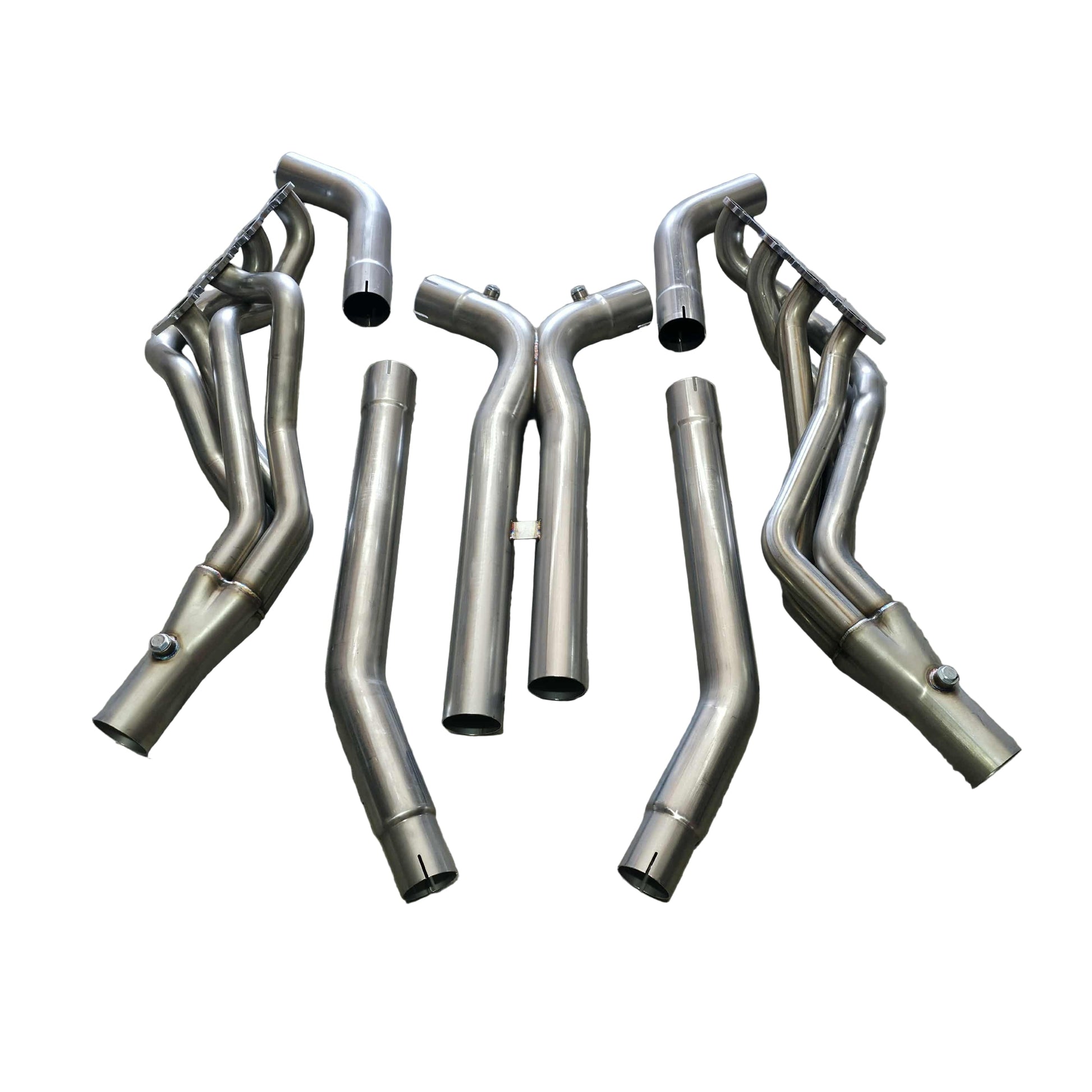 SPDZ1 Mustang 1 7/8" Longtube Headers & X-Pipe 2015-2023 5.0L Coyote
