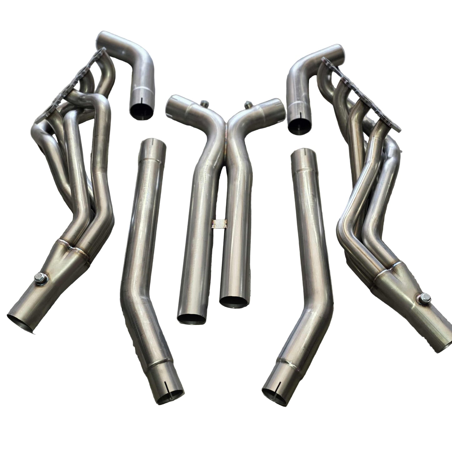 SPDZ1 Mustang 1 7/8" Longtube Headers & X-Pipe 2015-2023 5.0L Coyote