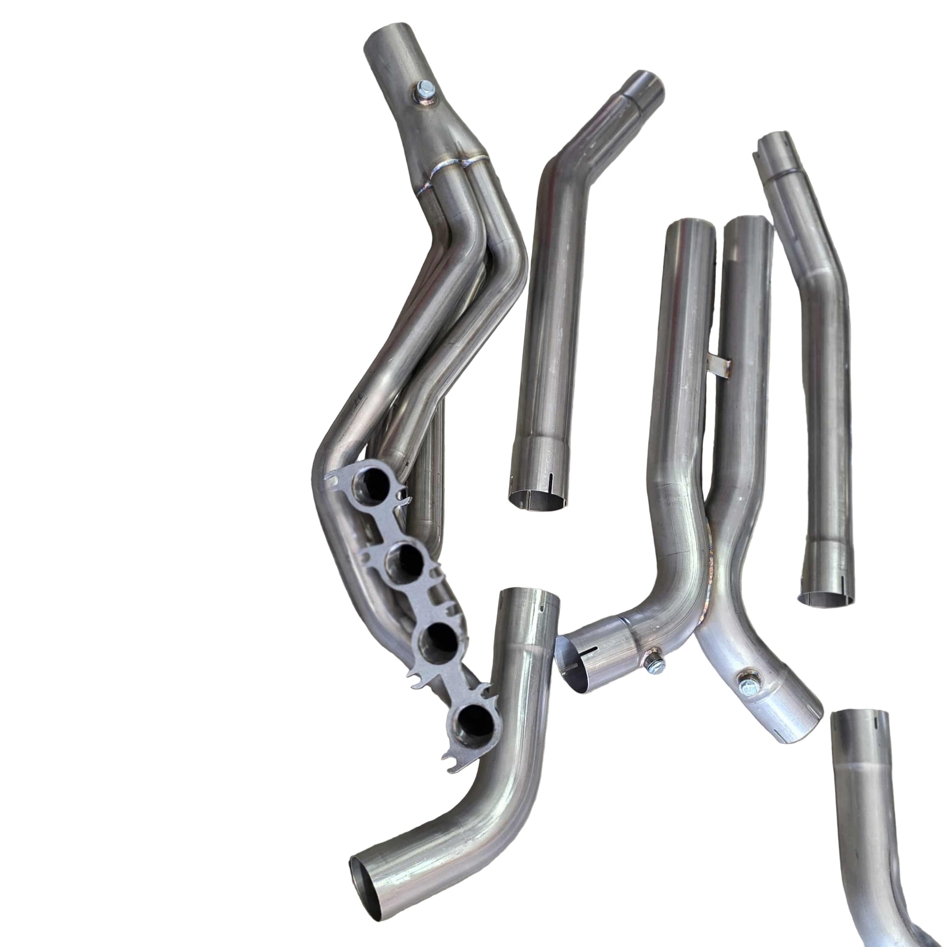 SPDZ1 Mustang 1 7/8" Longtube Headers & X-Pipe 2015-2023 5.0L Coyote
