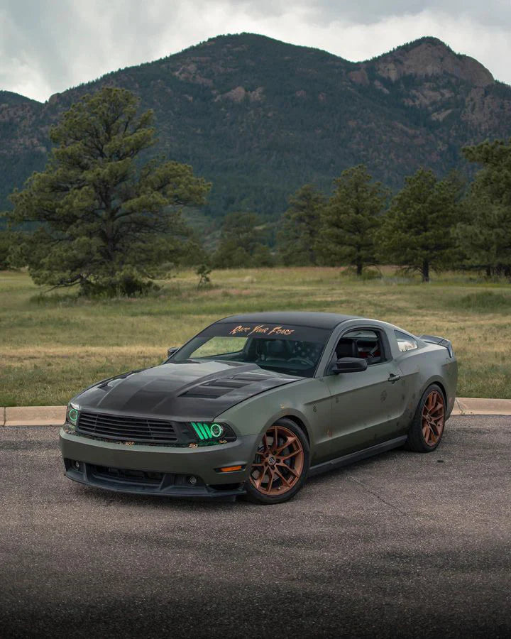 2010-2012 Ford Mustang S550 Style RGB Headlights