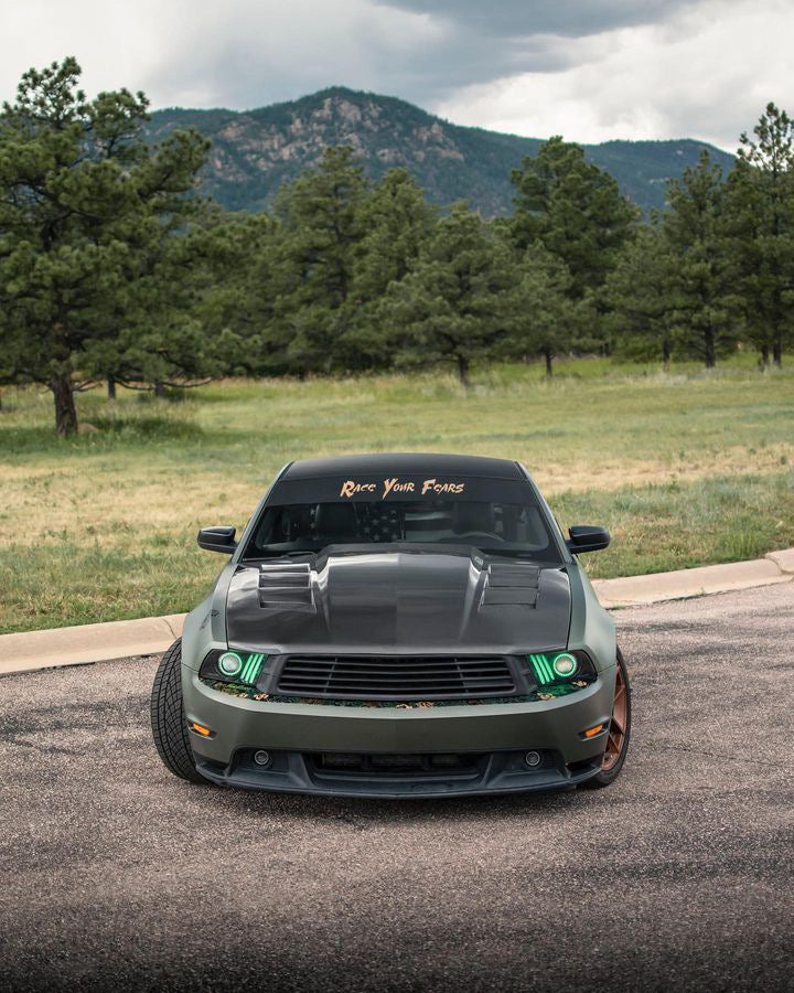 2010-2012 Ford Mustang S550 Style RGB Headlights