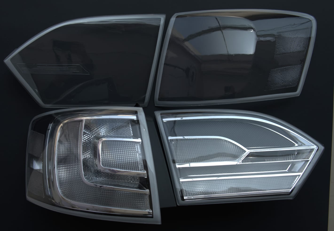 2011-2016 VW Jetta Gli Clear Tail Light Lenses Mkvi