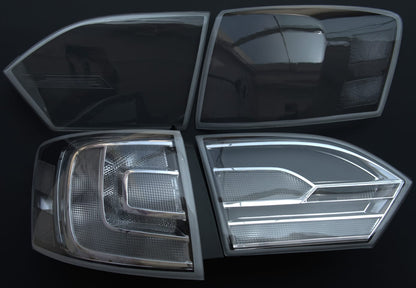2011-2016 VW Jetta Gli Clear Tail Light Lenses Mkvi