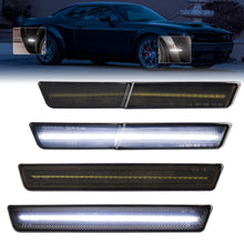CHALLENGER WIDEBODY 15-23 FRONT/REAR SMOKED LED SIDE MARKERS