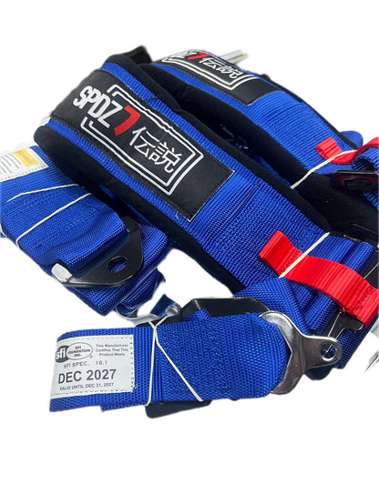 SPDZ1 SFI Seat Belt Harness 5 Point Cam Lock