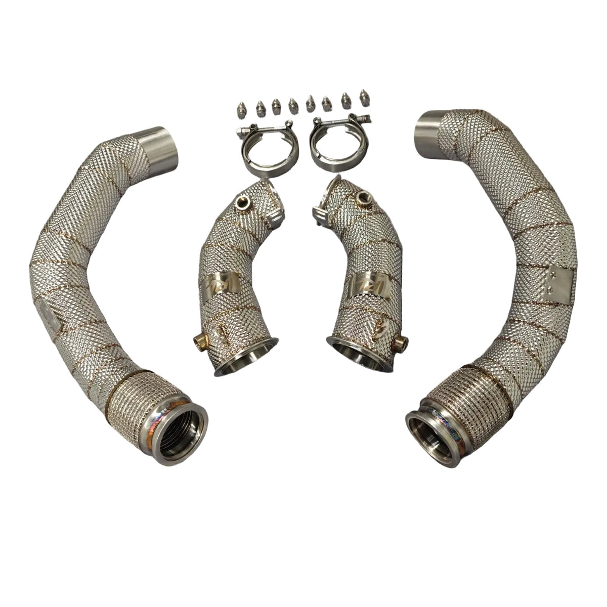 IRL F90 M5 M8 Maxflow Race Downpipes