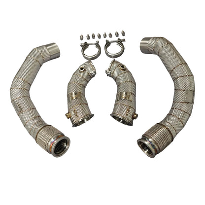 IRL F90 M5 M8 Maxflow Race Downpipes
