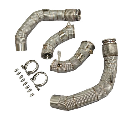 IRL F90 M5 M8 Maxflow Race Downpipes