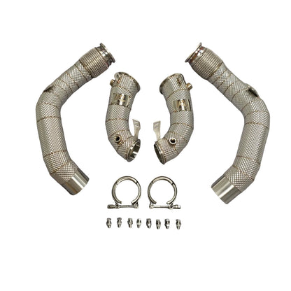 IRL F90 M5 M8 Maxflow Race Downpipes