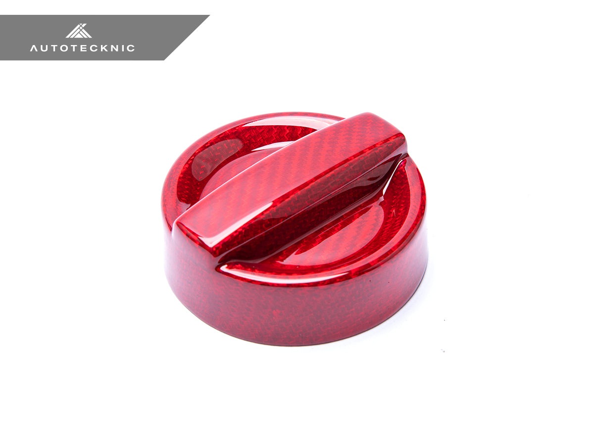 AutoTecknic Dry Carbon Competition Oil Cap Cover - E65/ E66 7-Series