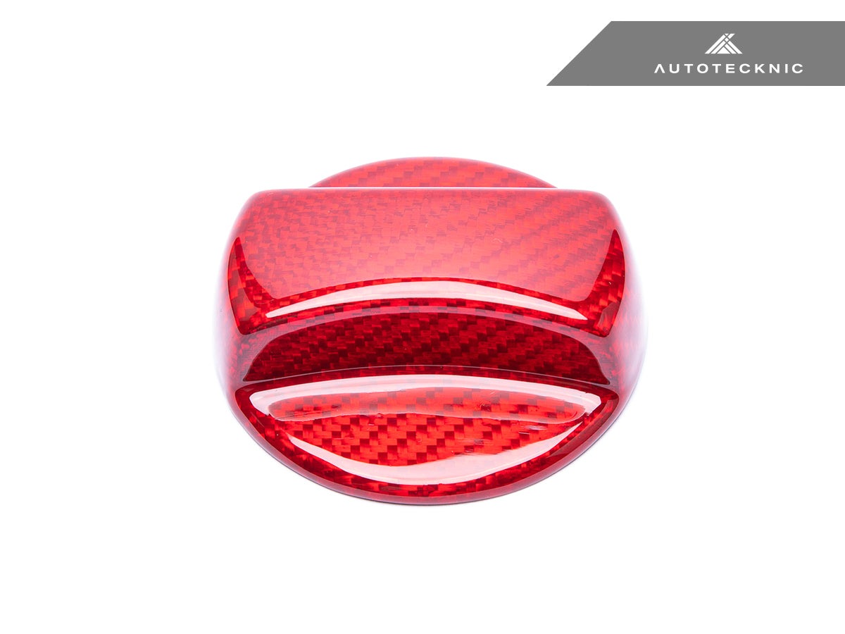 AutoTecknic Dry Carbon Competition Fuel Cap Cover - MINI F57 Cabrio | F60 Countryman