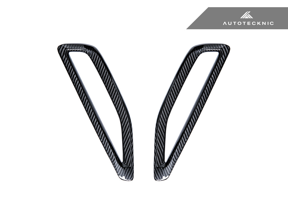 AutoTecknic Dry Carbon Fiber Fender Trim - G05 X5