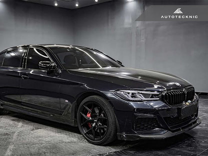 AutoTecknic Dry Carbon Competition Front Aero Lip - G30 5-Series M-Sport LCI