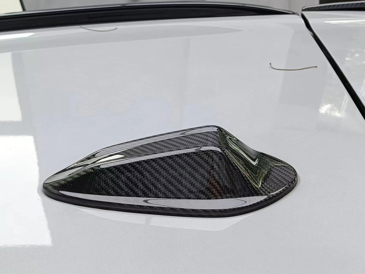 AutoTecknic Dry Carbon Roof Antenna Cover - G21 3-Series Touring LCI