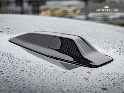 AutoTecknic Dry Carbon Roof Antenna Cover - G26 4-Series Gran Coupe