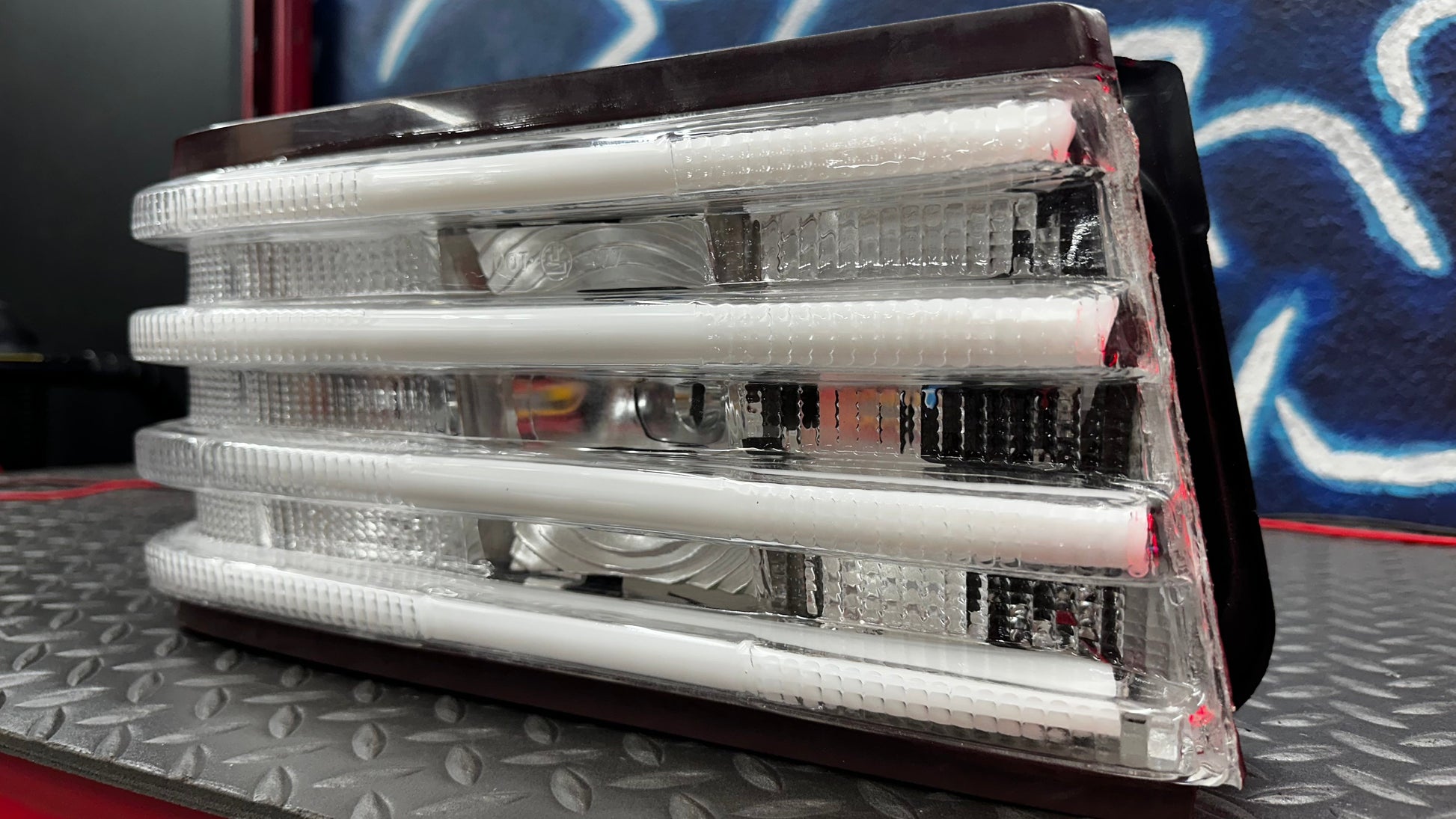 1990-1998 Mercedesbenz R129 Clear LED Tail Lights