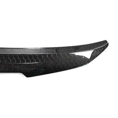 HoneyComb Carbon Fiber BMW G30 & F90 M5 PSM Trunk Spoiler