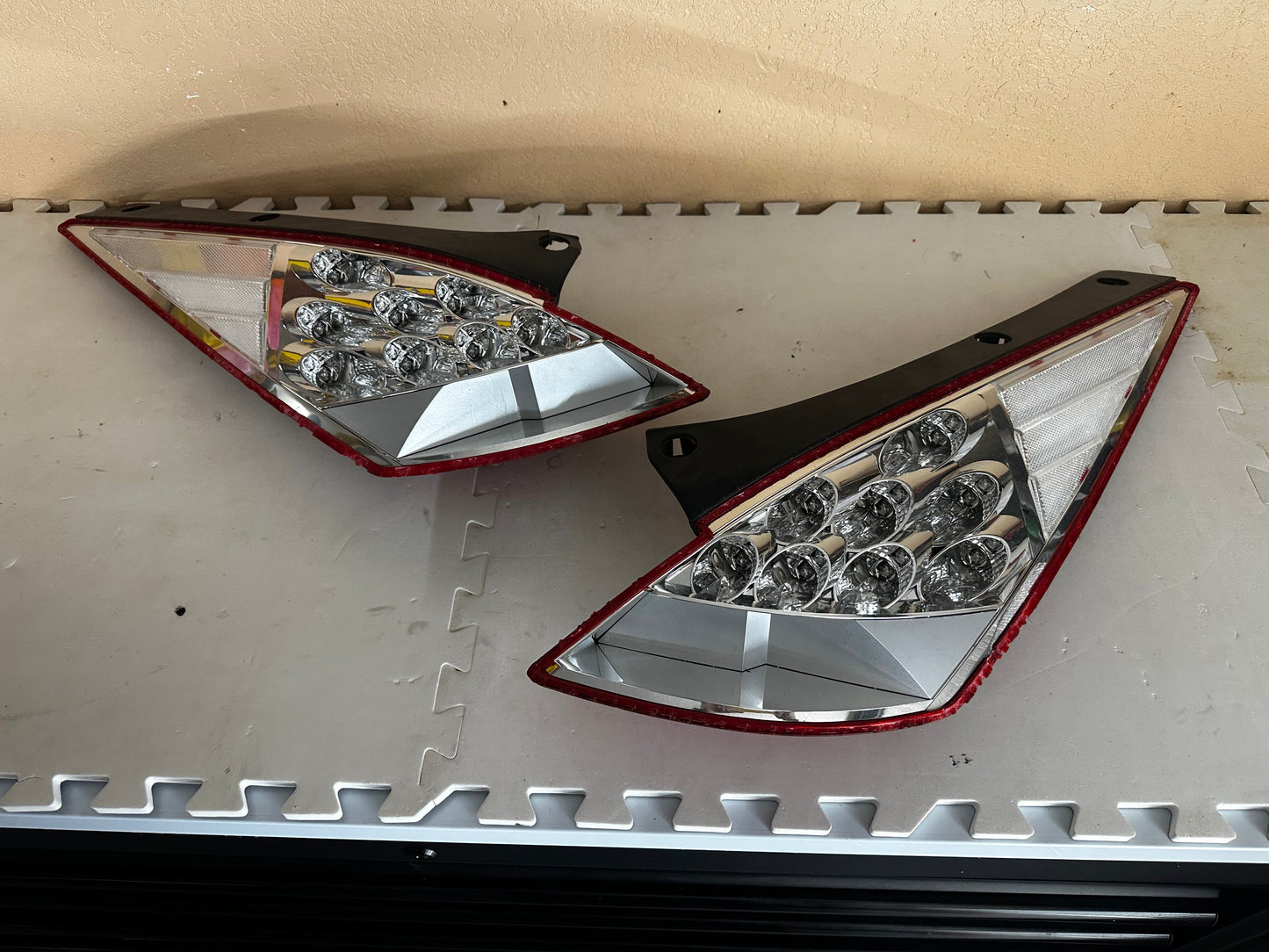 NTXGlow Oem Clear Tail Lights (2003-2008 Nissan 350Z)