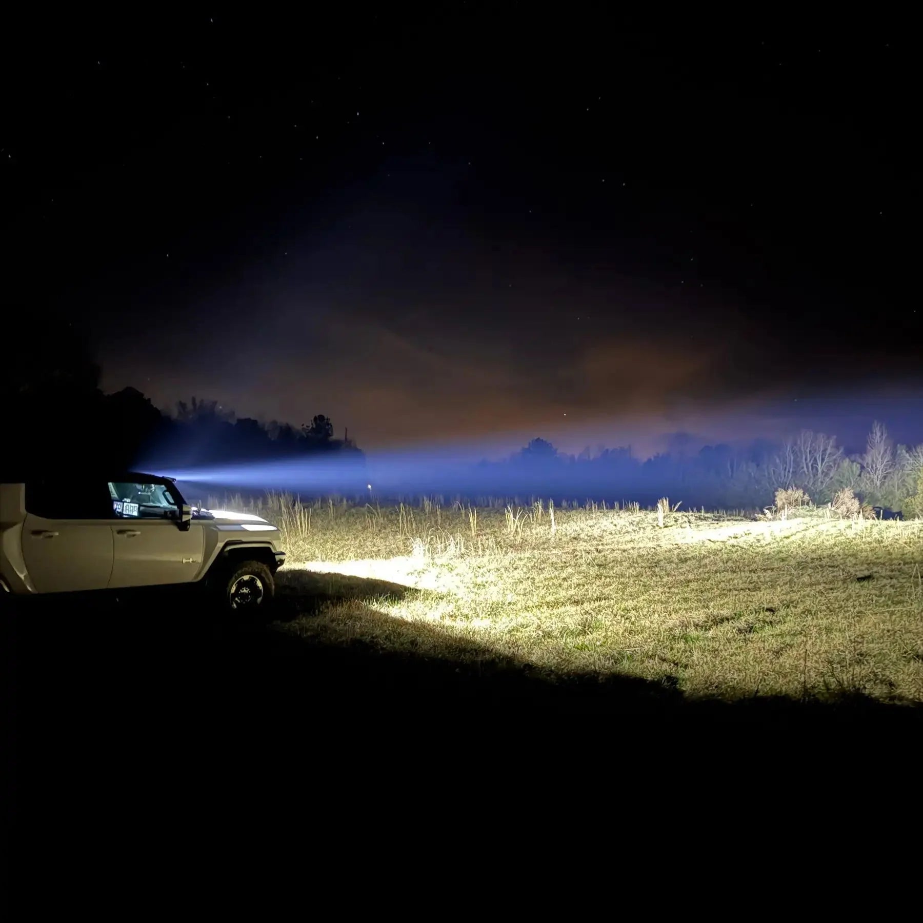 2022-2025 Hummer EV 50" Roof Mount Curved Light Bar w/ Brackets