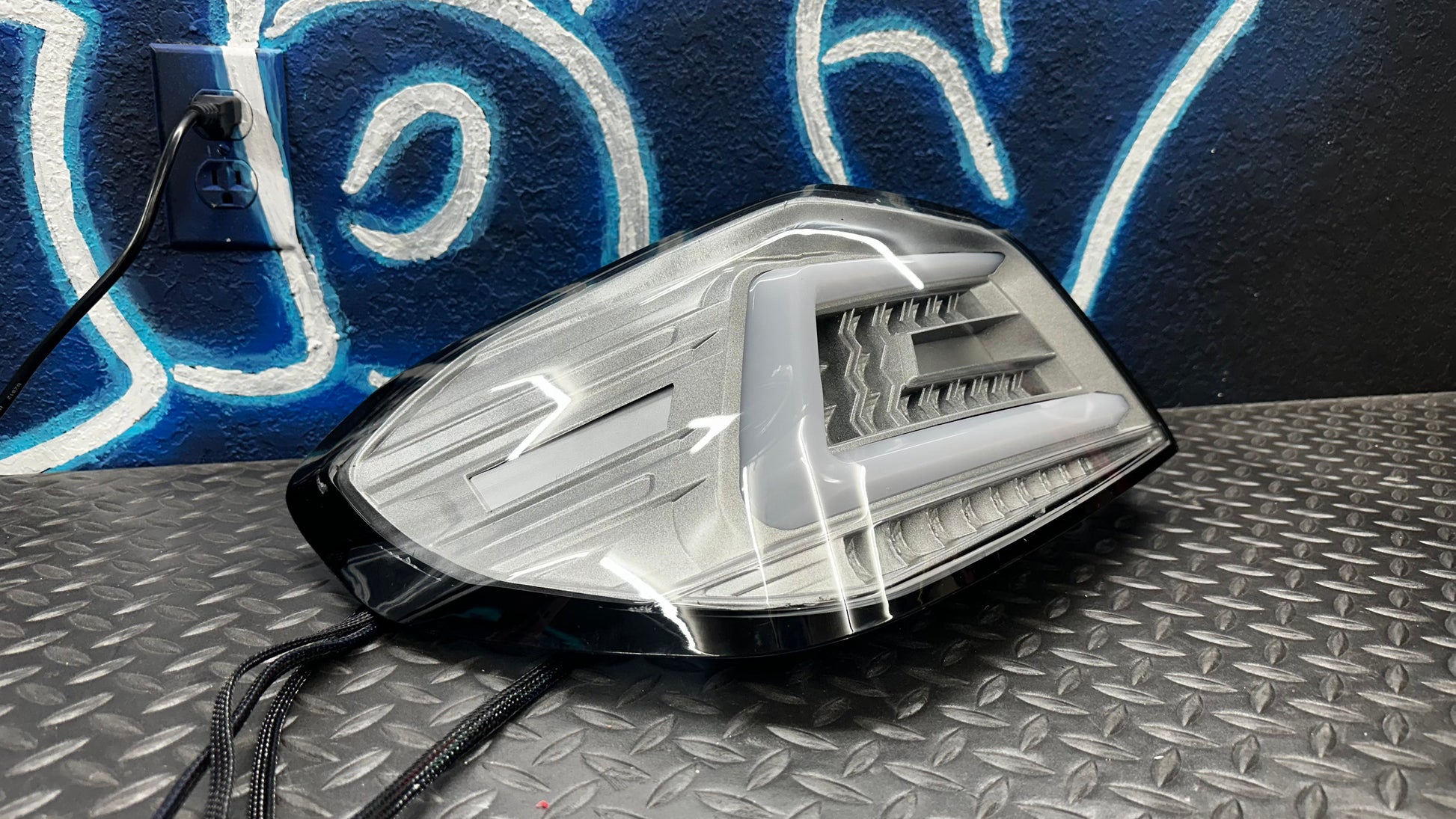 NTXGlow Clear Color Shifting Spec D Tail Lights (2015-2021 Subaru WRX)