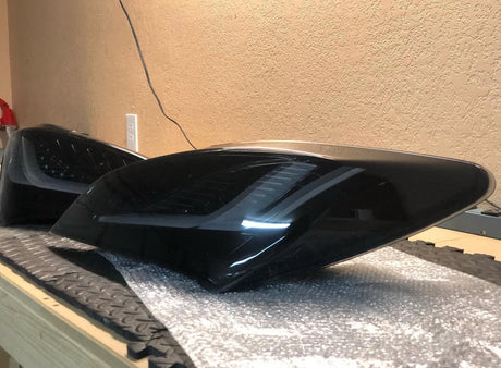 10 - 16 hyundai genesis coupe BLACK eagle eye tail lights