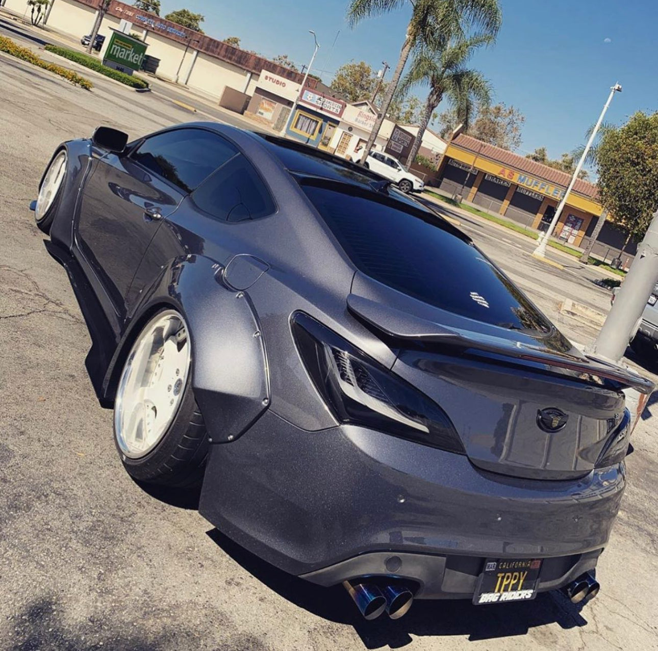 NTXGlow BLACK Eagle Eye Tail Lights (2010-2016 Hyundai Genesis Coupe)