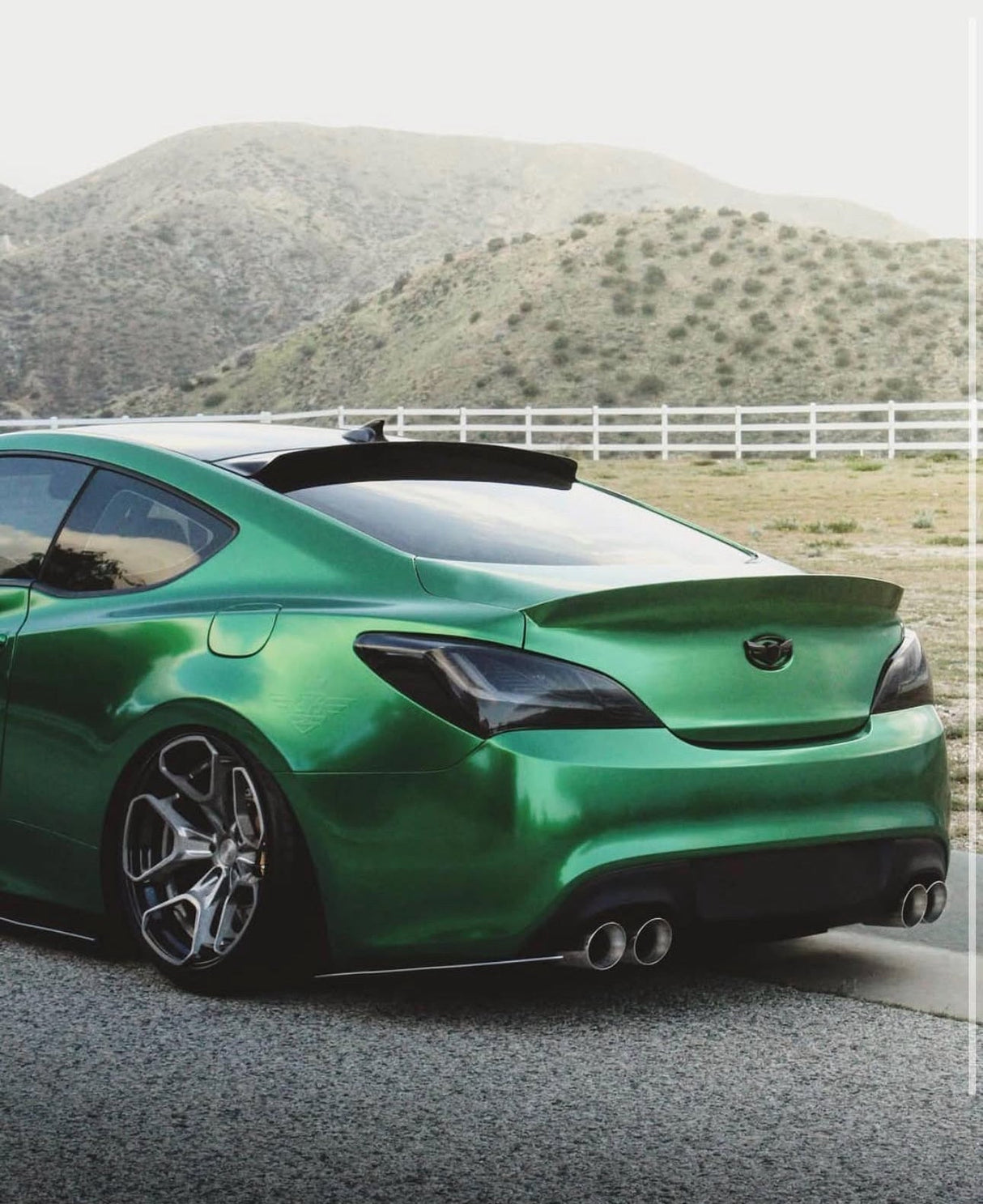 10 - 16 hyundai genesis coupe BLACK eagle eye tail lights