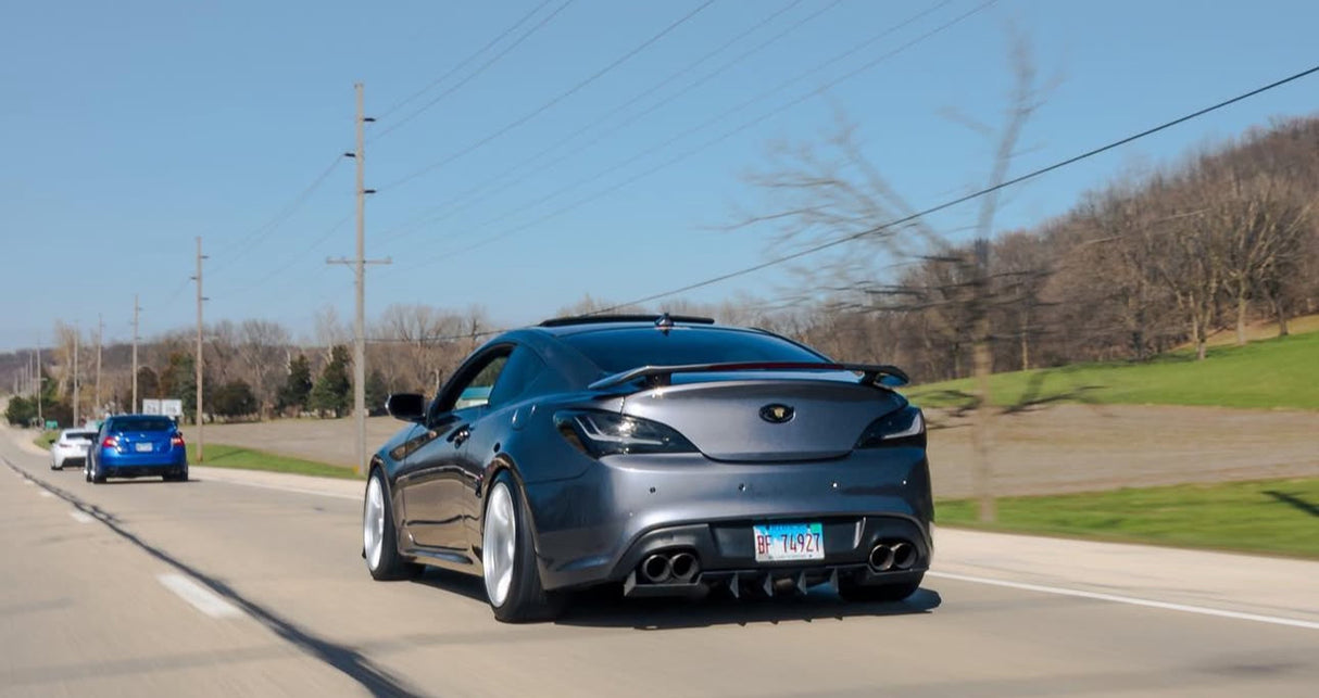 10 - 16 hyundai genesis coupe BLACK eagle eye tail lights