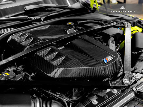 AutoTecknic Dry Carbon Fiber Engine Cover - G87 M2