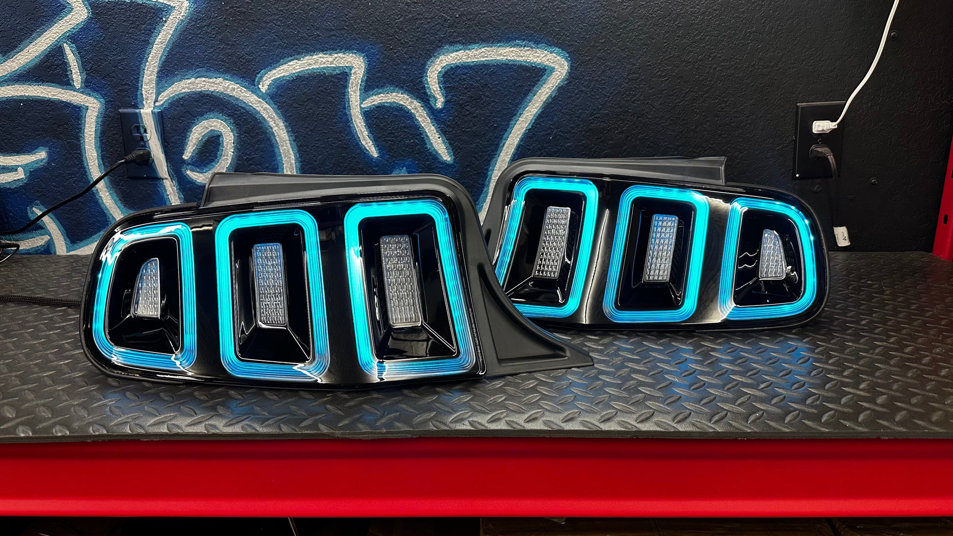 NTXGlow RGB Tail Lights (2010-2014 Ford Mustang)