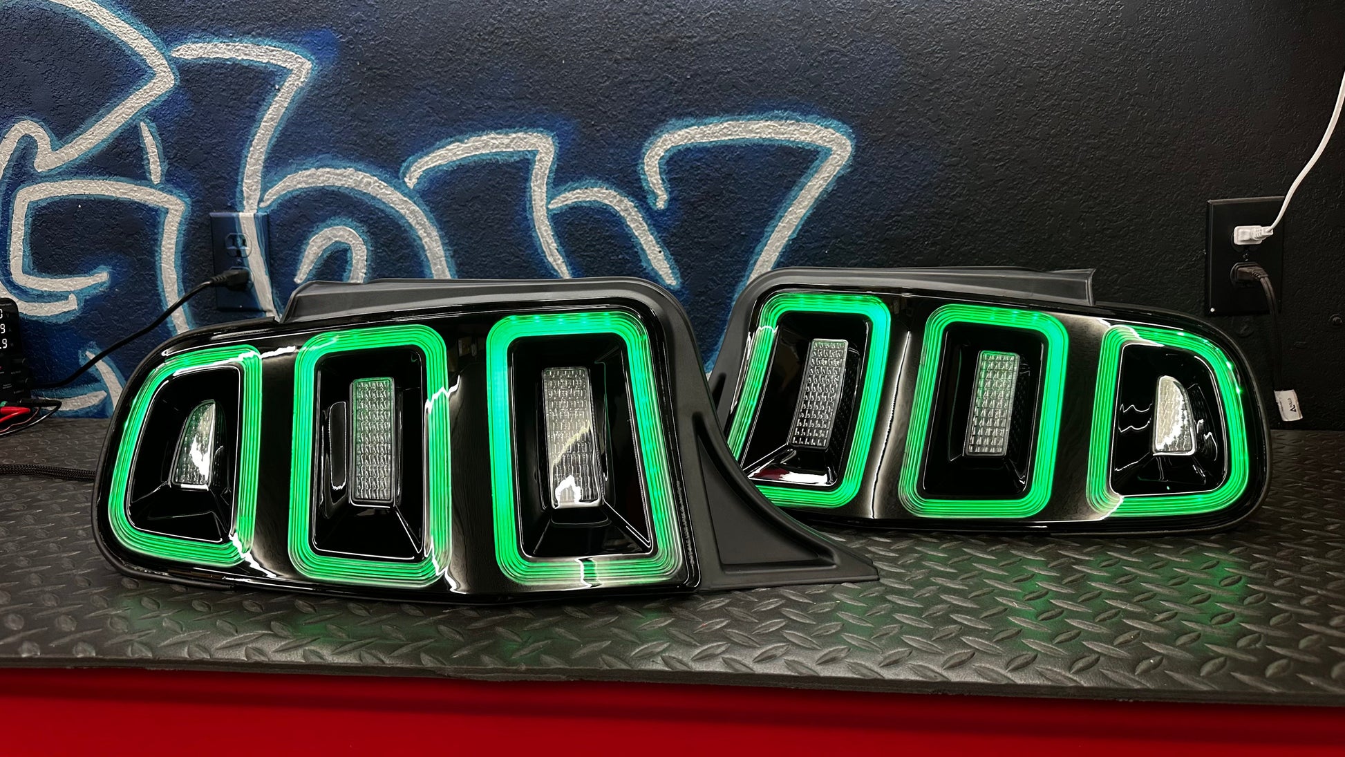 NTXGlow RGB Tail Lights (2010-2014 Ford Mustang)