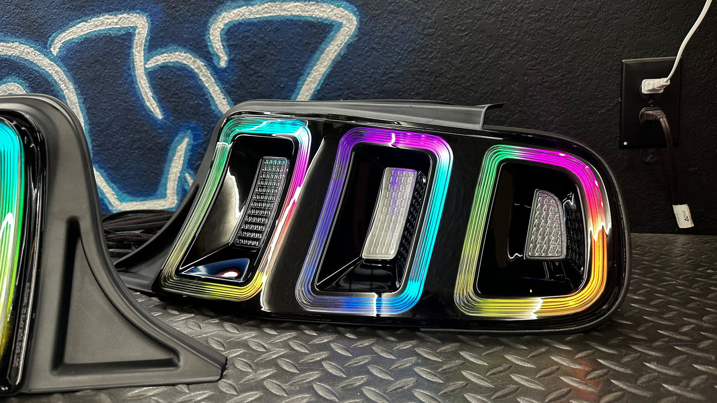 NTXGlow RGB Tail Lights (2010-2014 Ford Mustang)