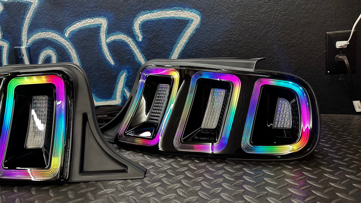 NTXGlow RGB Tail Lights (2010-2014 Ford Mustang)