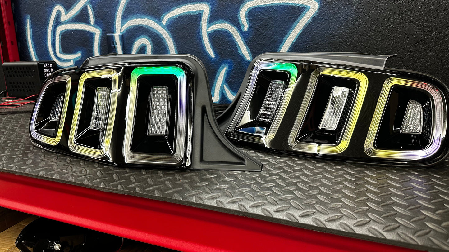 NTXGlow RGB Tail Lights (2010-2014 Ford Mustang)