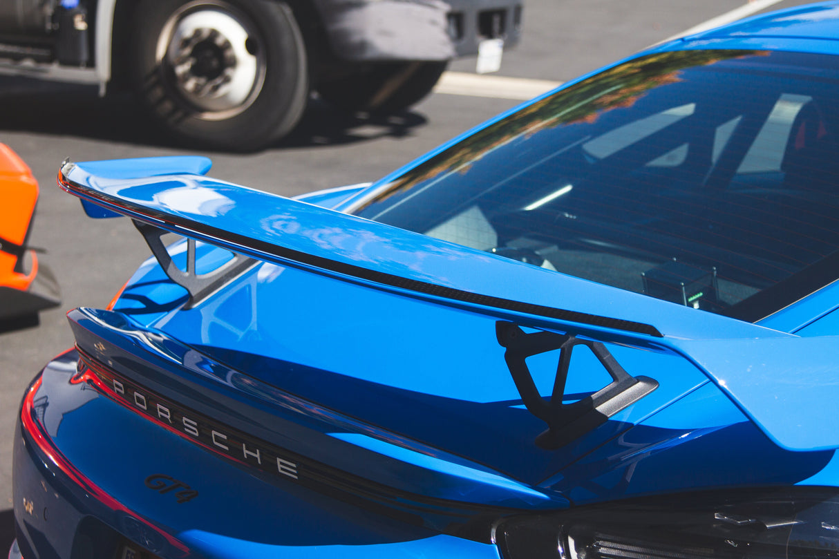 APR Performance Carbon Fiber Gurney Flap Porsche 718 Cayman GT4 2020-2023