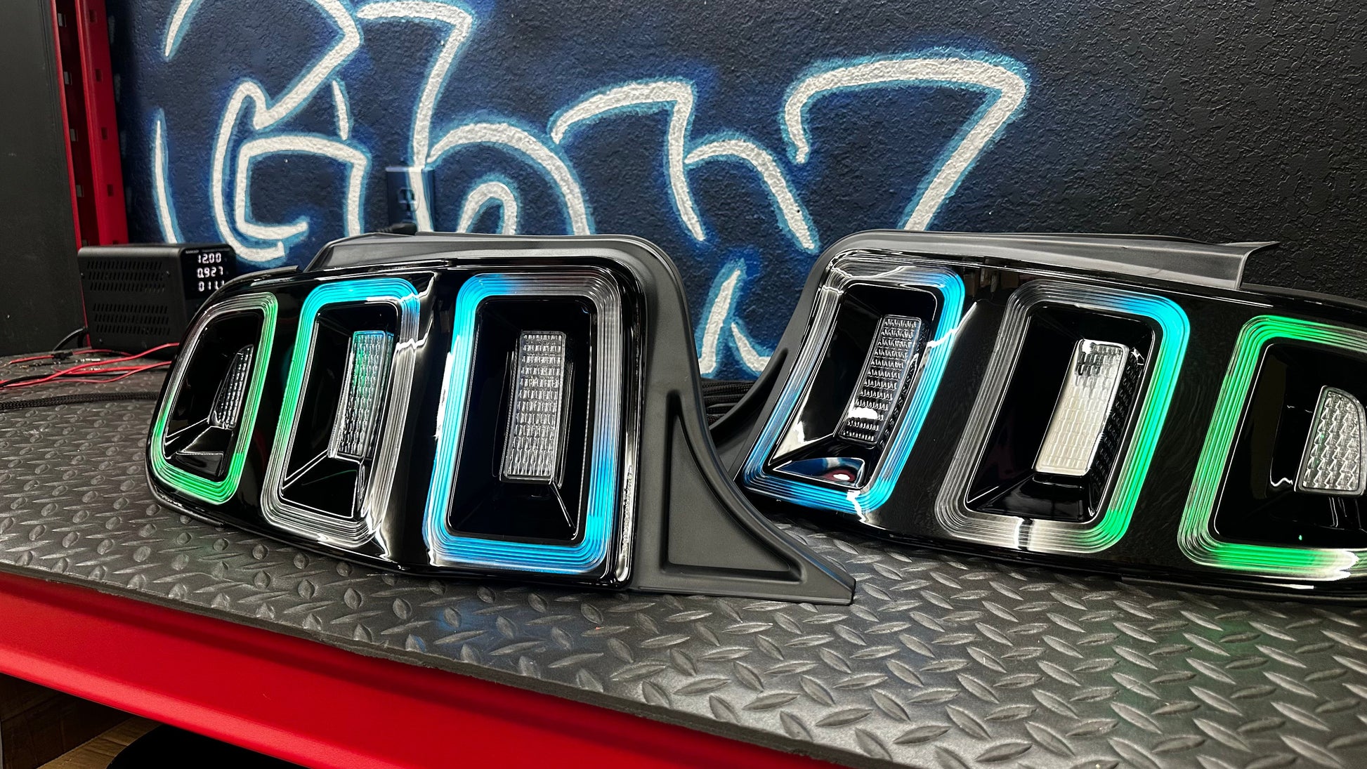 NTXGlow RGB Tail Lights (2010-2014 Ford Mustang)