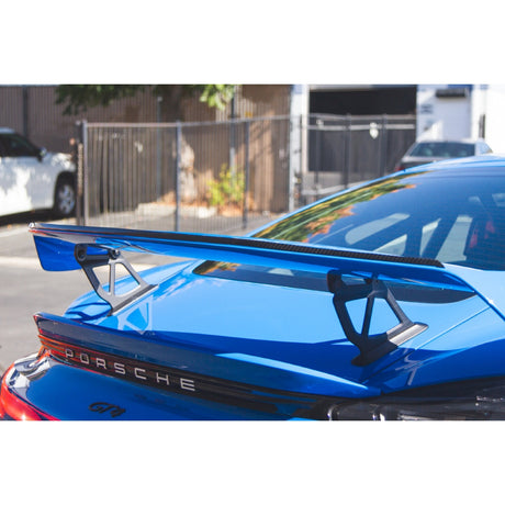 APR Performance Carbon Fiber Gurney Flap Porsche 718 Cayman GT4 2020-2023