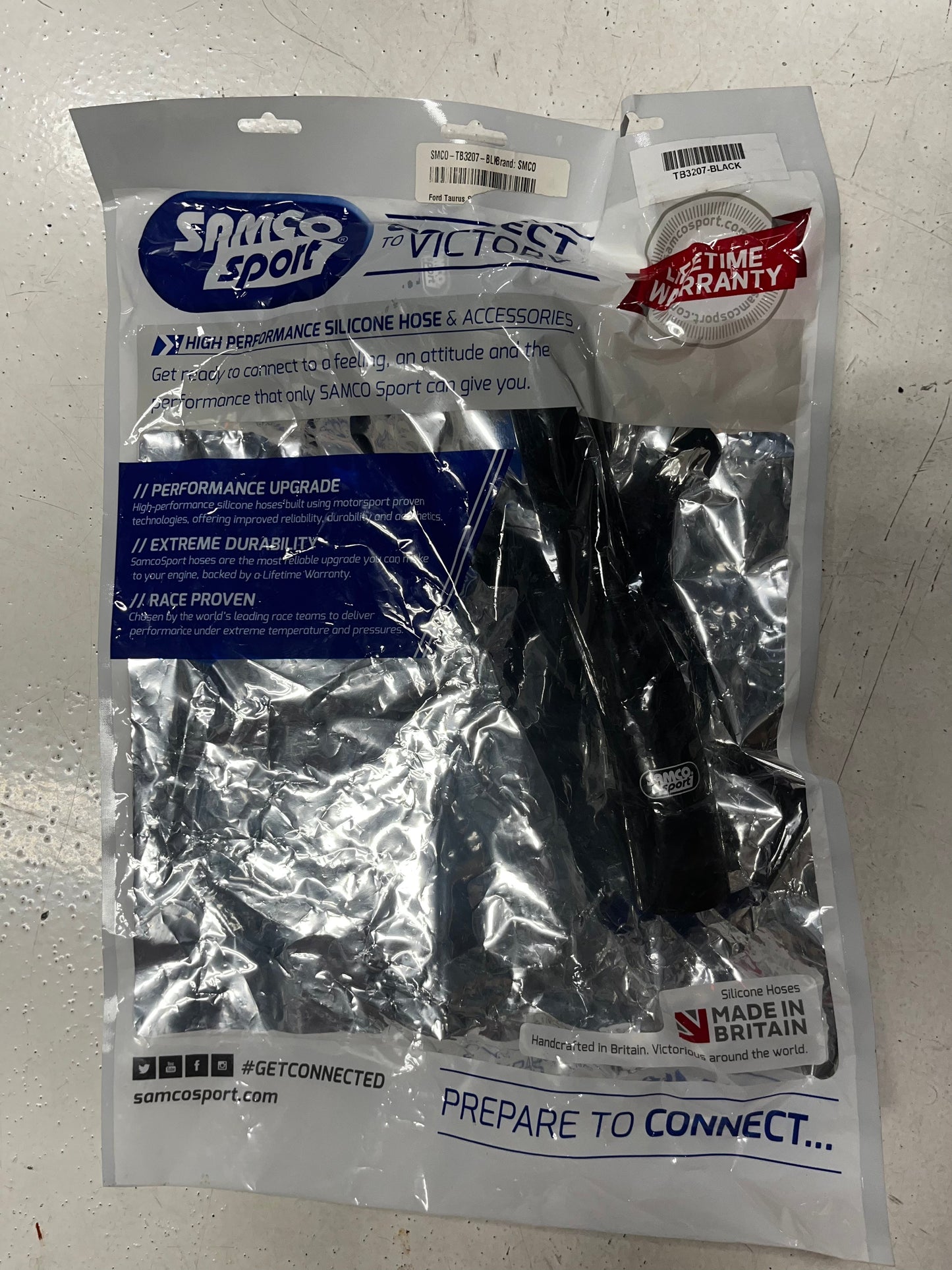 Samco Ford Taurus SHO Lower Coolant Hose 1