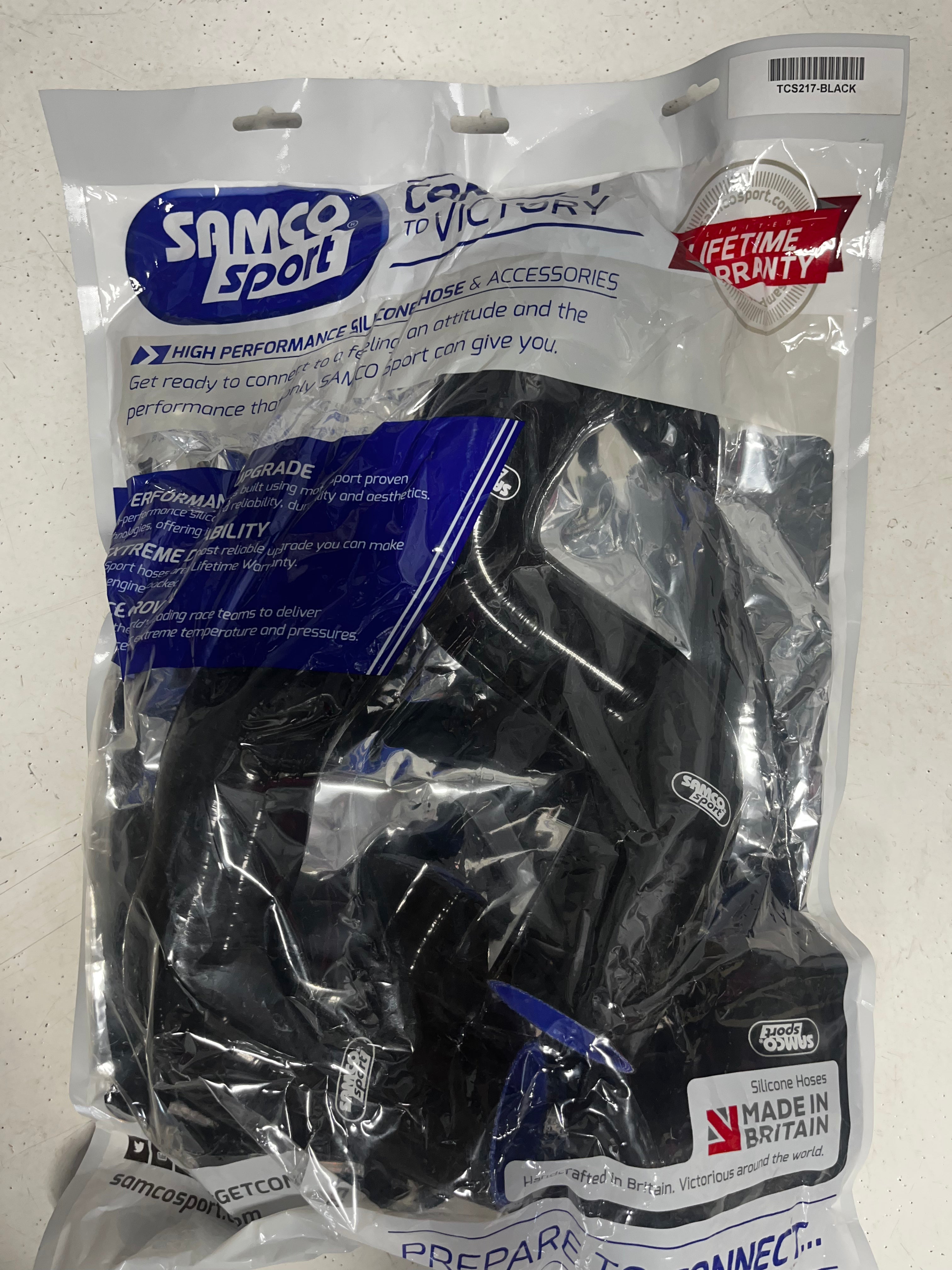 Samco Silicone Hose Kit (Black) For Audi B6 A4/A4 Quattro 1.8T