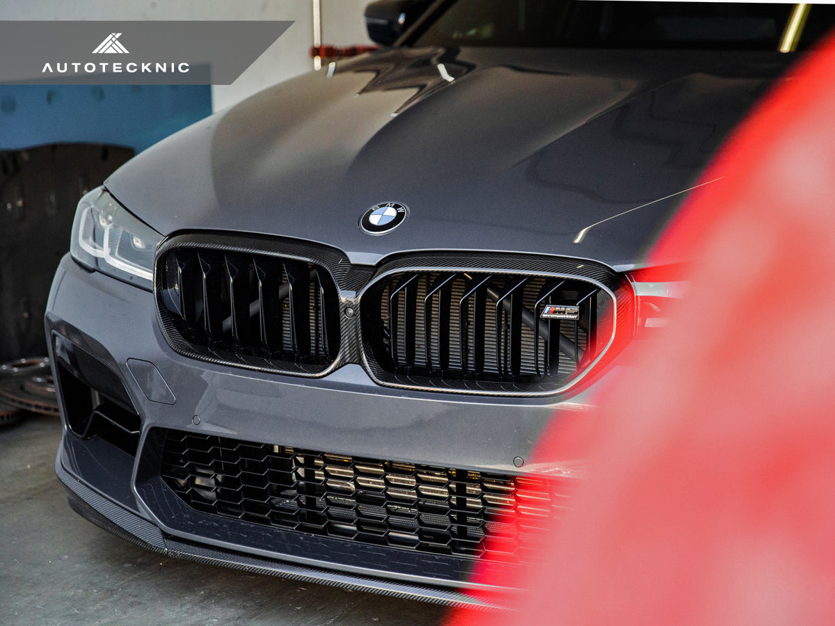 AutoTecknic Replacement Dry Carbon Grille Surround - F90 M5 LCI